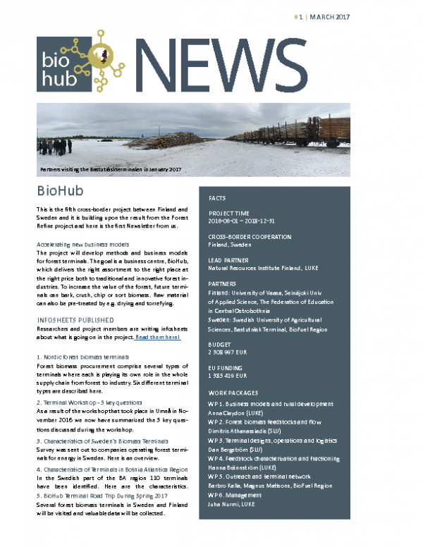 2017 Newsletter BioHub No 1