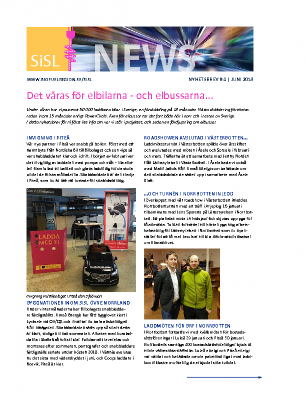 2018 SiSL Nyhetsbrev nr 4