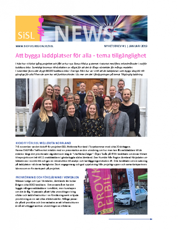 2019 SiSL Mellersta Nyhetsbrev nr 1