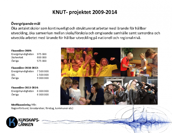 2016 RESULTAT KNUT och Kunskapslänken 2009-2016