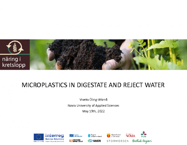 Microplastic & Pharmaceuticals